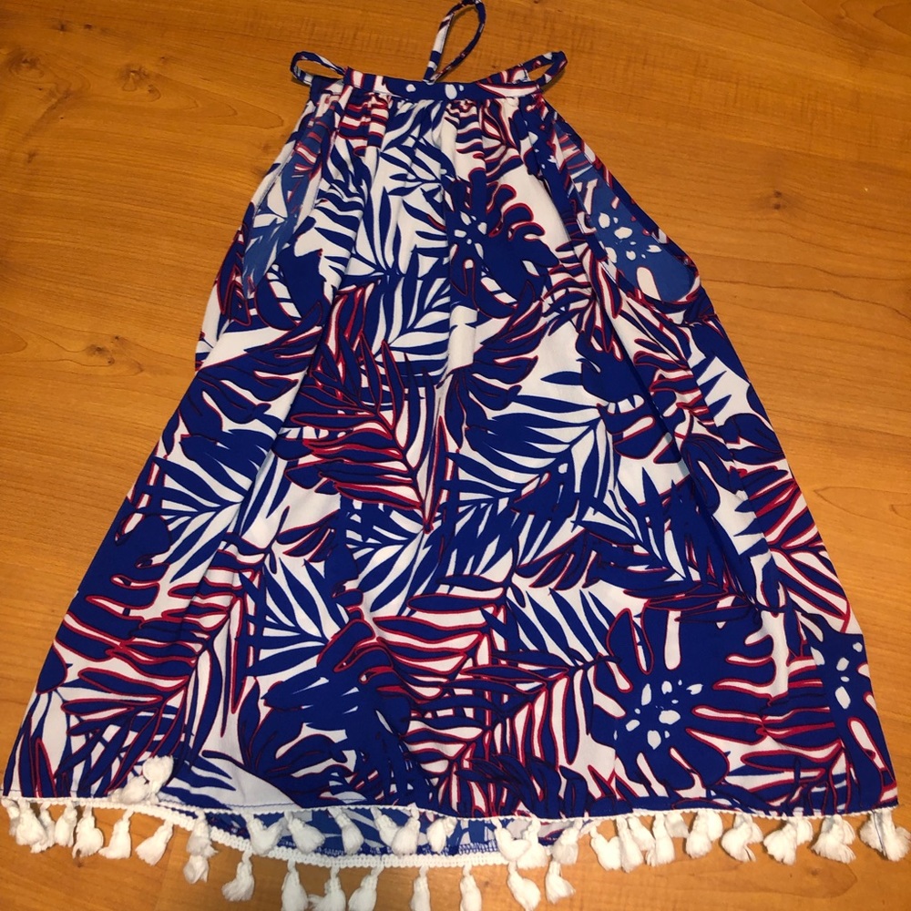 floral tank top. brand japna. SIZE SMALL